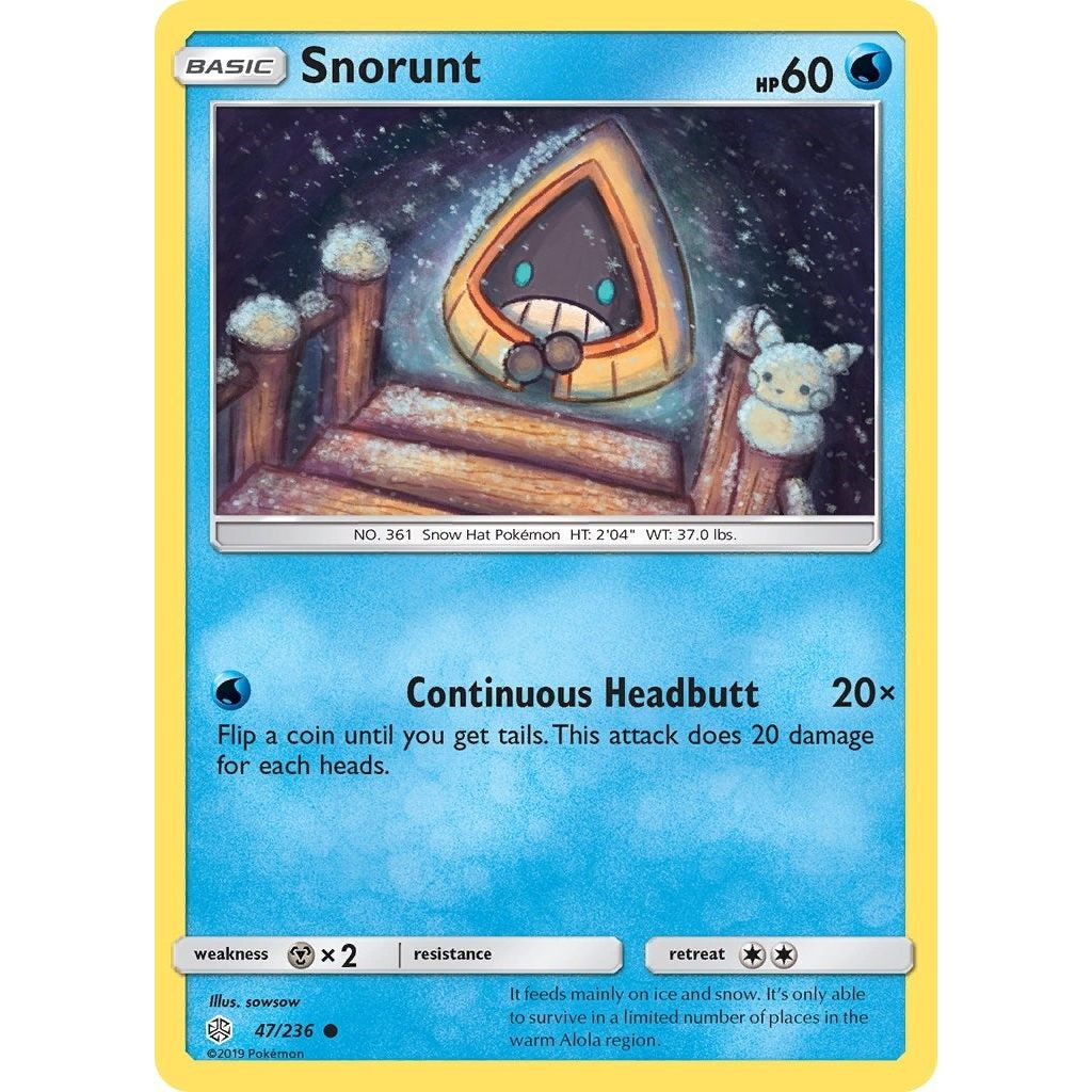 Image for Snorunt (47/236) (SM12) - Pokemon