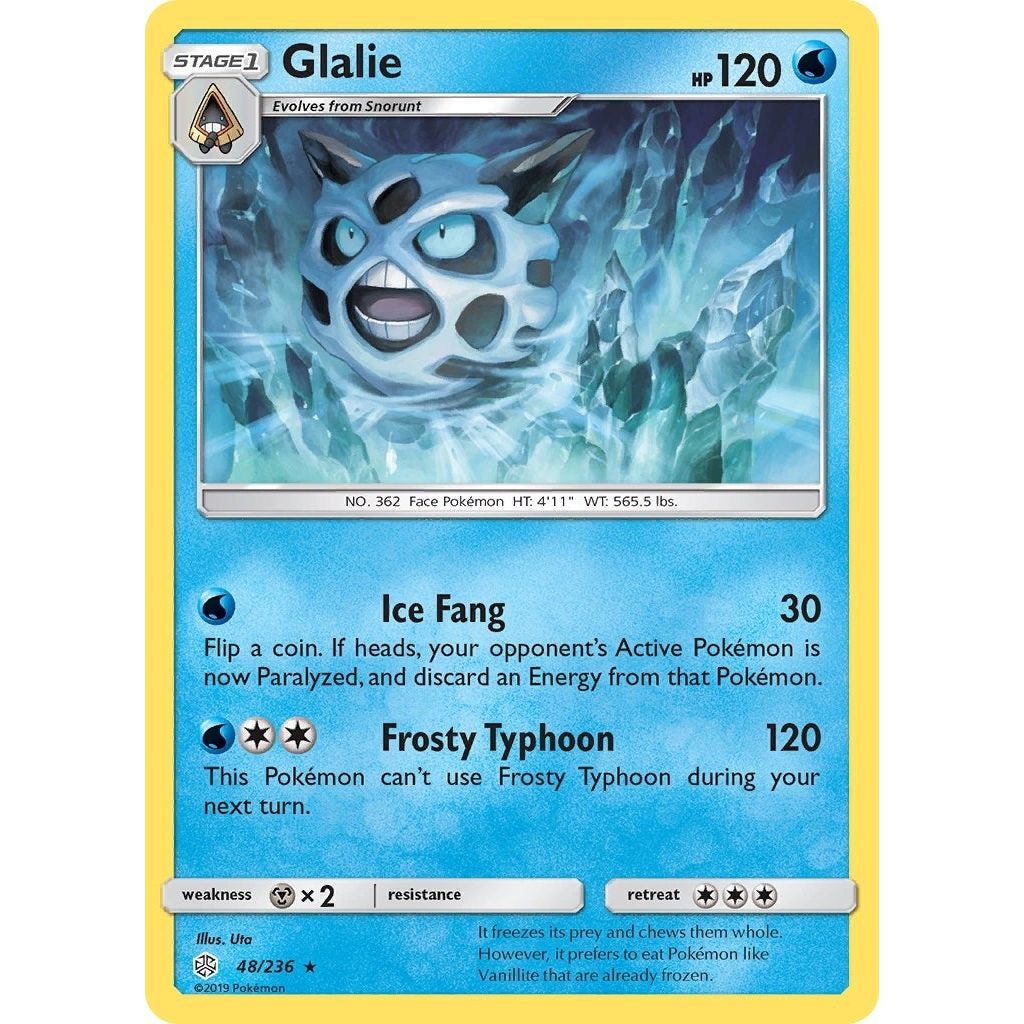 Image for Glalie (48/236) (SM12) - Pokemon