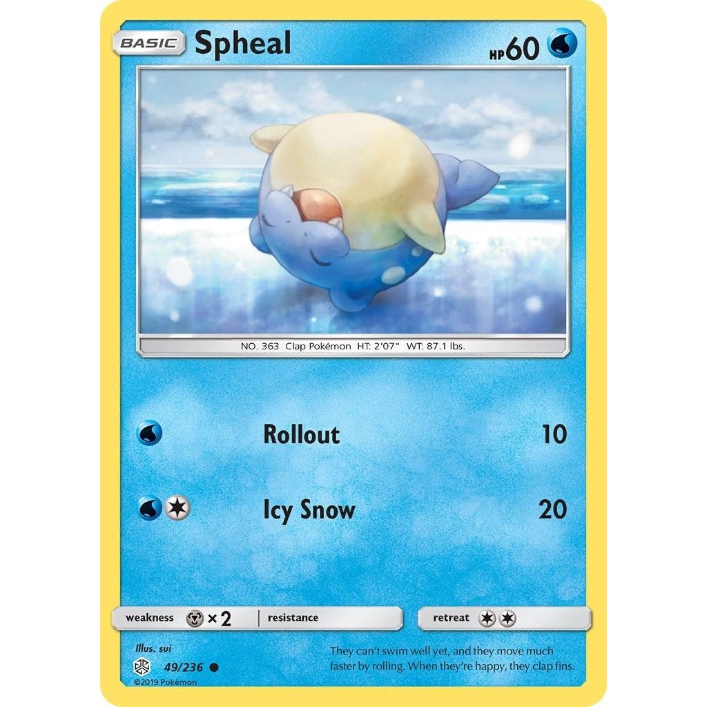 Image for Spheal (49/236) (SM12) - Pokemon