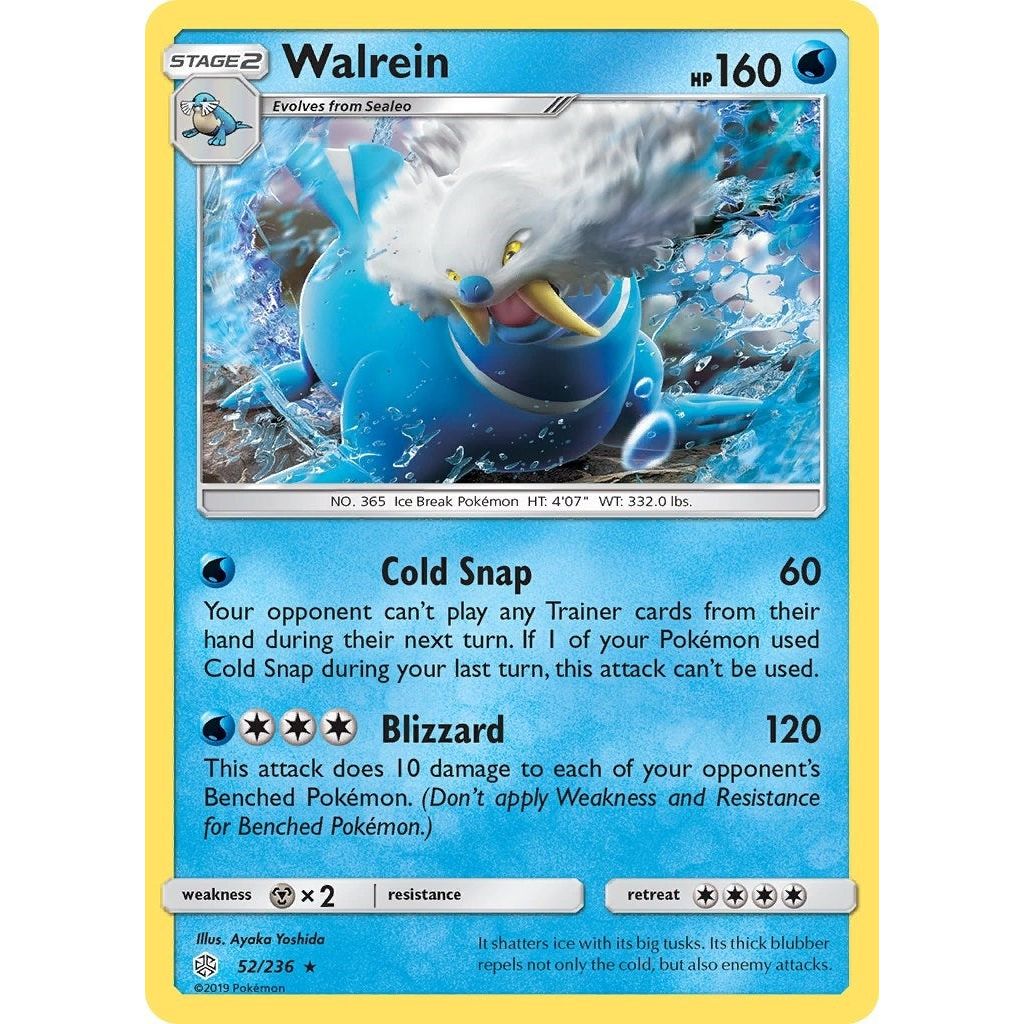 Image for Walrein (52/236) (SM12) - Pokemon