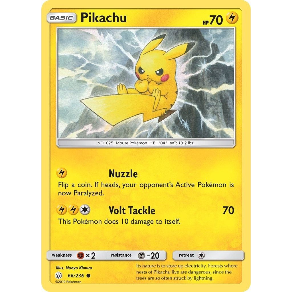 Image for Pikachu (66/236) (SM12) - Pokemon