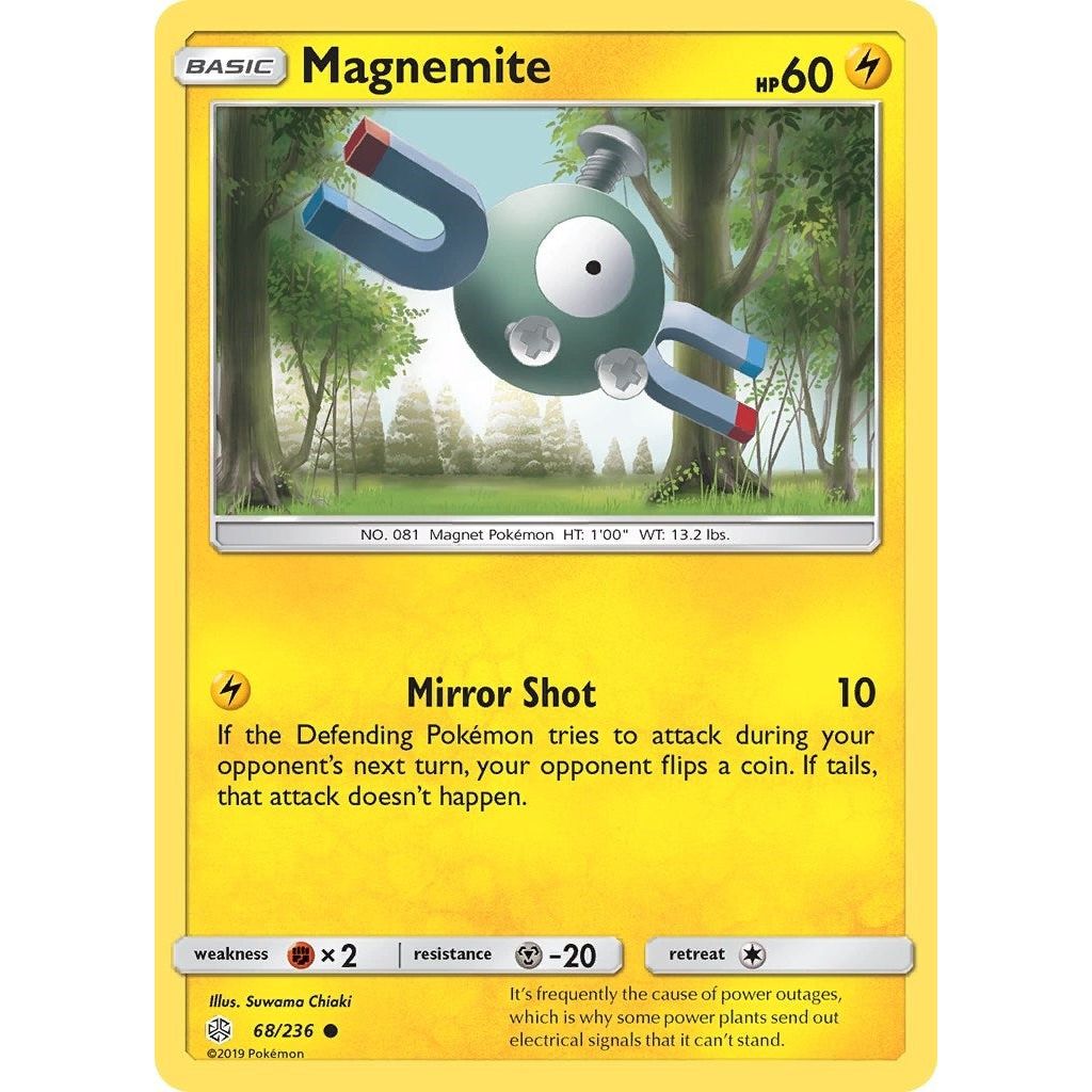 Image for Magnemite (68/236) (SM12) - Pokemon