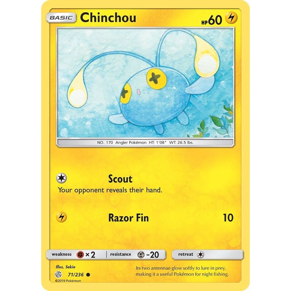 Image for Chinchou (71/236) (SM12) - Pokemon
