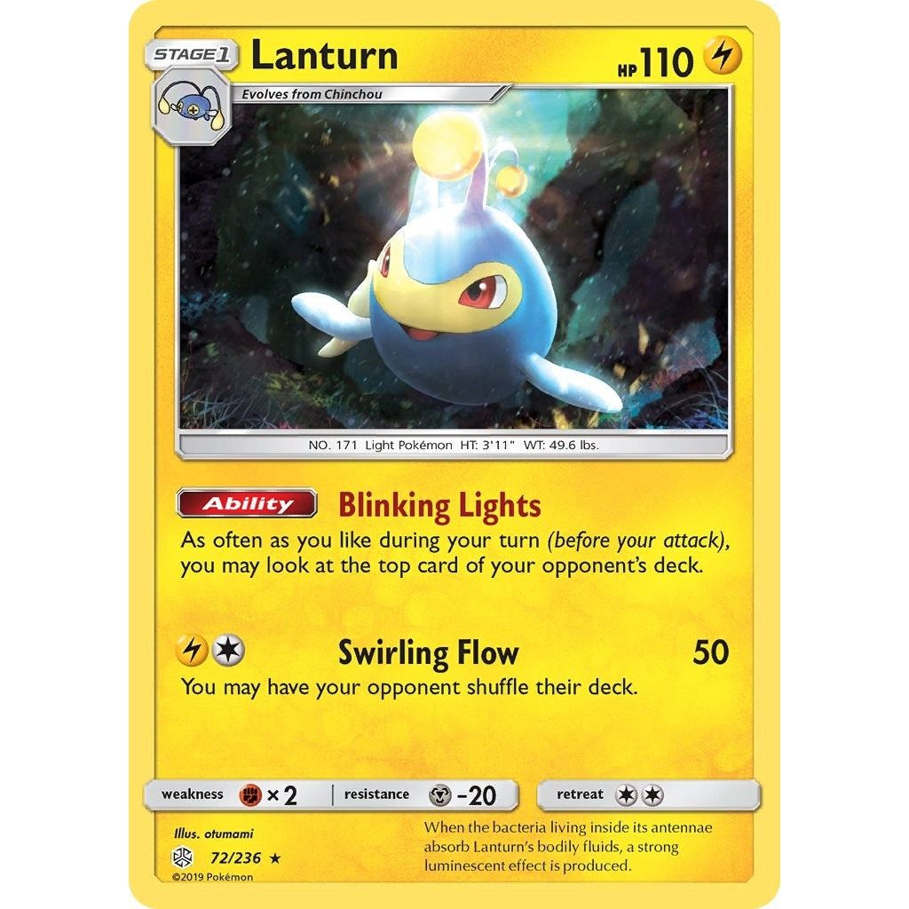 Image for Lanturn (72/236) (SM12) - Pokemon