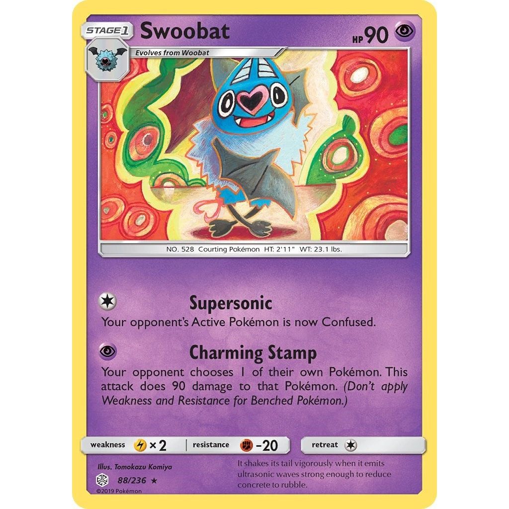 Image for Swoobat (88/236) (SM12) - Pokemon
