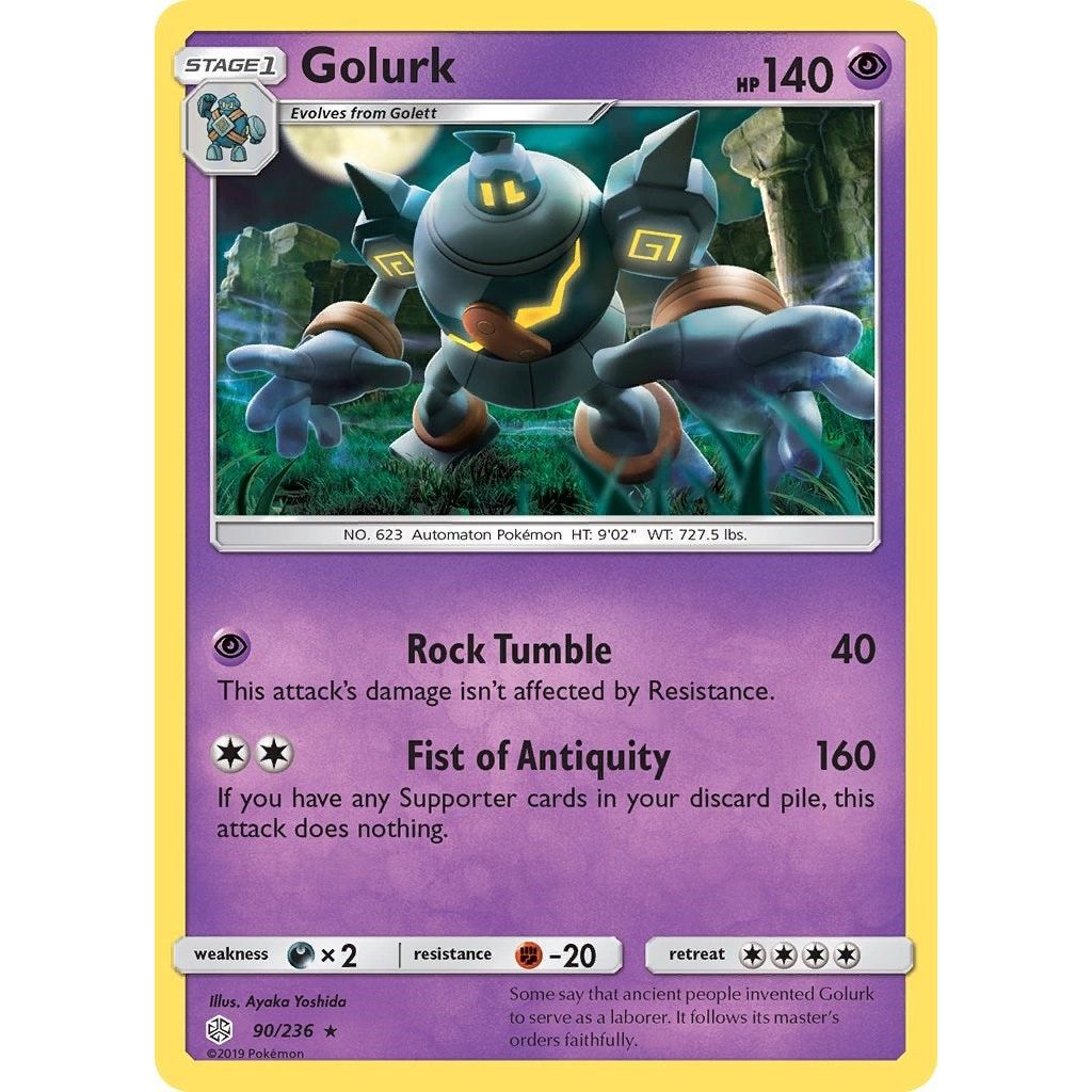 Image for Golurk (90/236) (SM12) - Pokemon