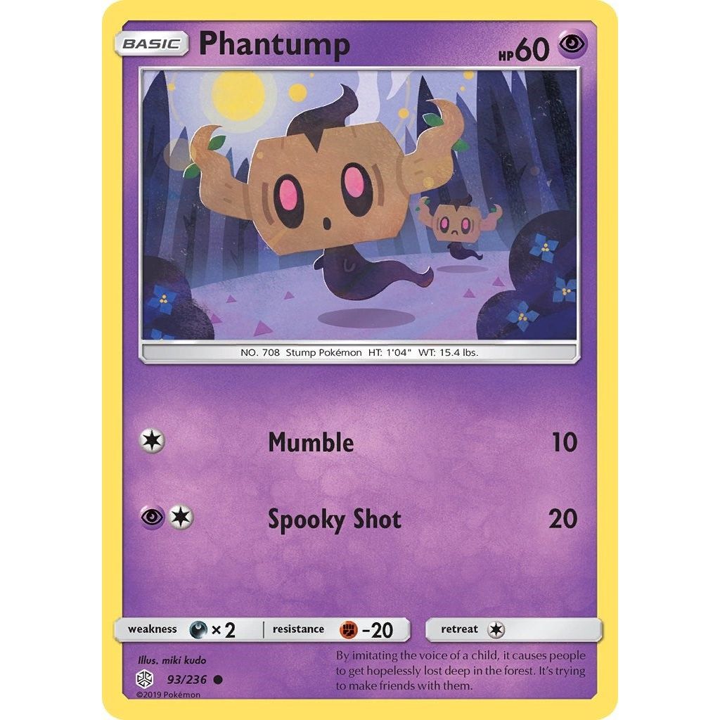 Image for Phantump (93/236) (SM12) - Pokemon