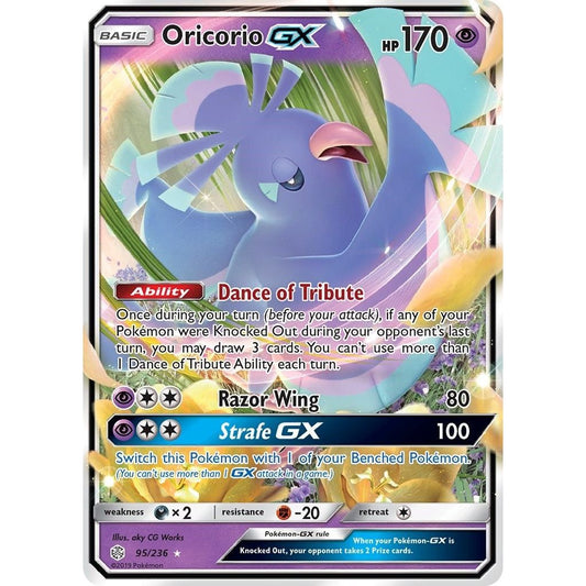 Image for Oricorio GX (95/236) (SM12) - Pokemon