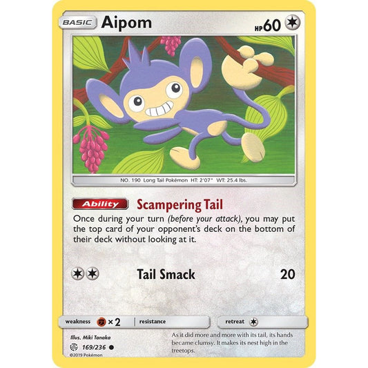 Image for Aipom (169/236) (SM12) - Pokemon