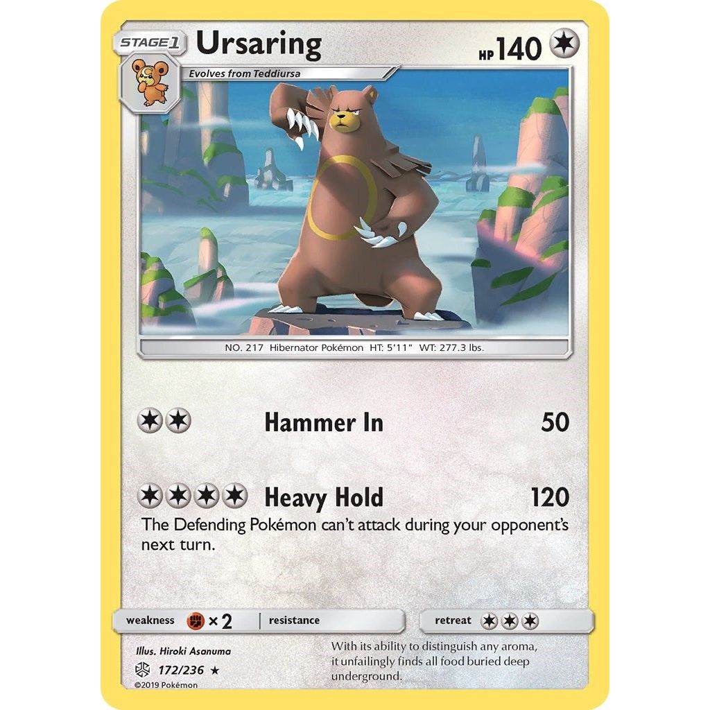 Image for Ursaring (172/236) (SM12) - Pokemon