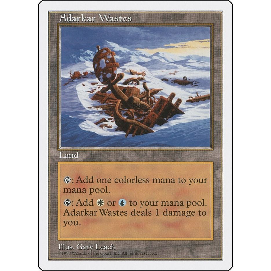 Image for Adarkar Wastes (5ED) - Magic: The Gathering