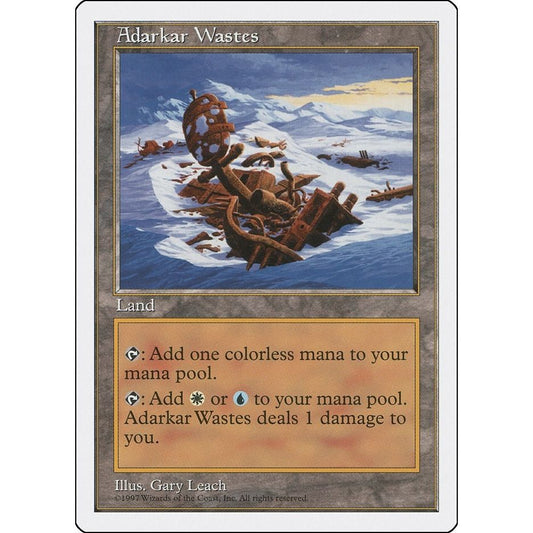 Image for Adarkar Wastes (5ED) - Magic: The Gathering