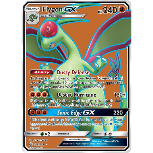 Image for Flygon GX (Full Art) (218/236) (SM12) - Pokemon