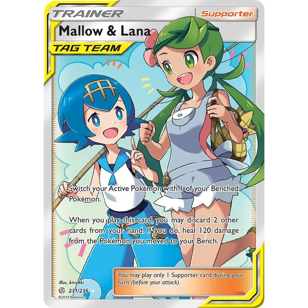 Image for Mallow & Lana (Full Art) (231/236) (SM12) - Pokemon