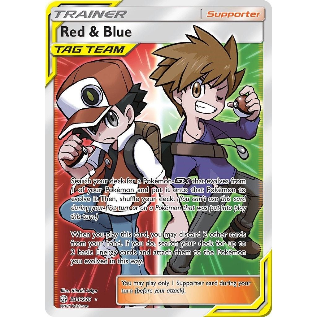 Image for Red & Blue (Full Art) (234/236) (SM12) - Pokemon