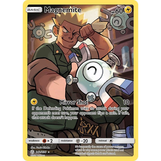 Image for Magnemite (Secret) (242/236) (SM12) - Pokemon