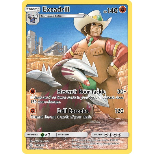 Image for Excadrill (Secret) (246/236) (SM12) - Pokemon