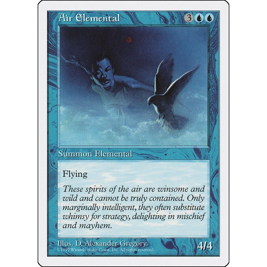 Image for Air Elemental (5ED) - Magic: The Gathering