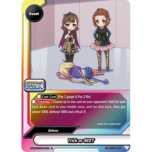 Image for Trick or NEET (S-UB-C03/0049EN) (S-UB-C03) - Future Card BuddyFight