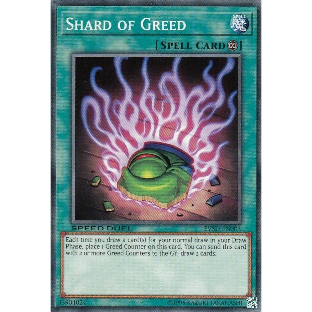 Image for Shard of Greed (EVSD-EN003) (EVSD) - YuGiOh