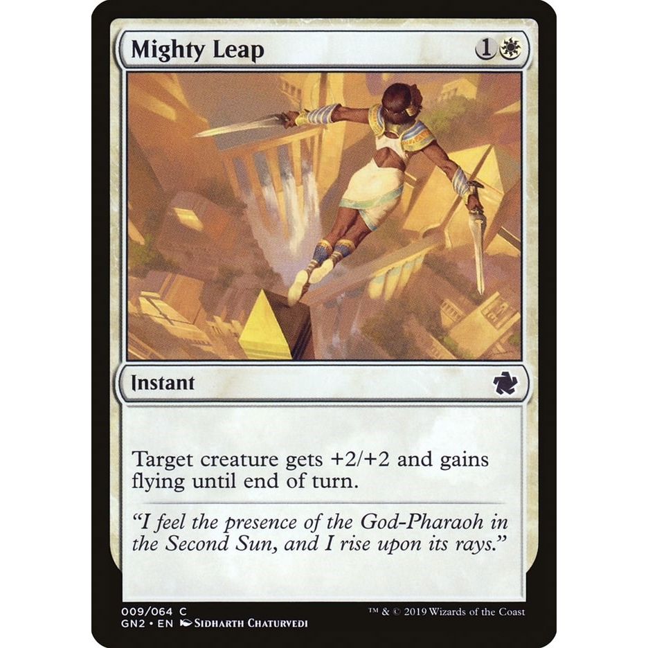 Image for Mighty Leap (9) (GN2) - Magic: The Gathering