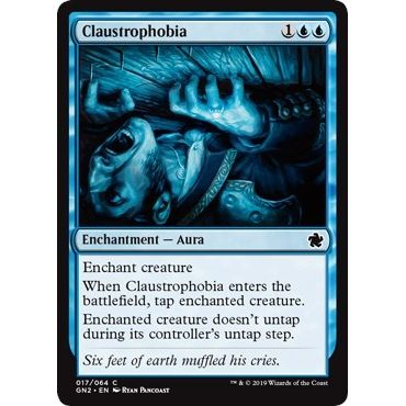 Image for Claustrophobia (17) (GN2) - Magic: The Gathering
