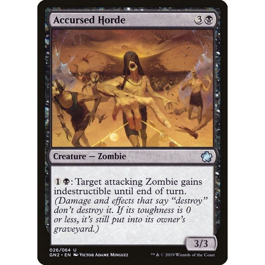 Image for Accursed Horde (26) (GN2) - Magic: The Gathering