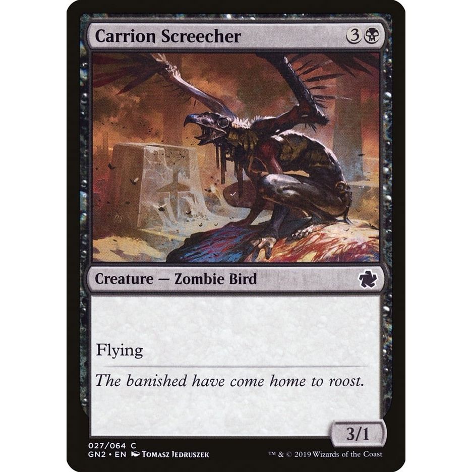 Image for Carrion Screecher (27) (GN2) - Magic: The Gathering