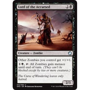 Image for Lord of the Accursed (32) (GN2) - Magic: The Gathering