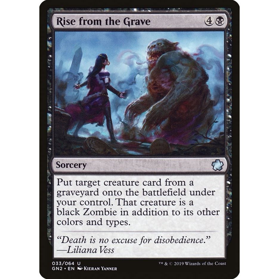 Image for Rise from the Grave (33) (GN2) - Magic: The Gathering