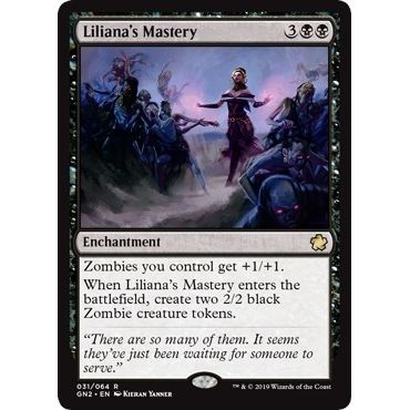Image for Liliana's Mastery (31) (GN2) - Magic: The Gathering