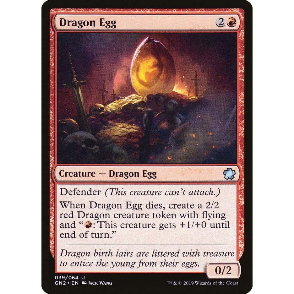 Image for Dragon Egg (39) (GN2) - Magic: The Gathering