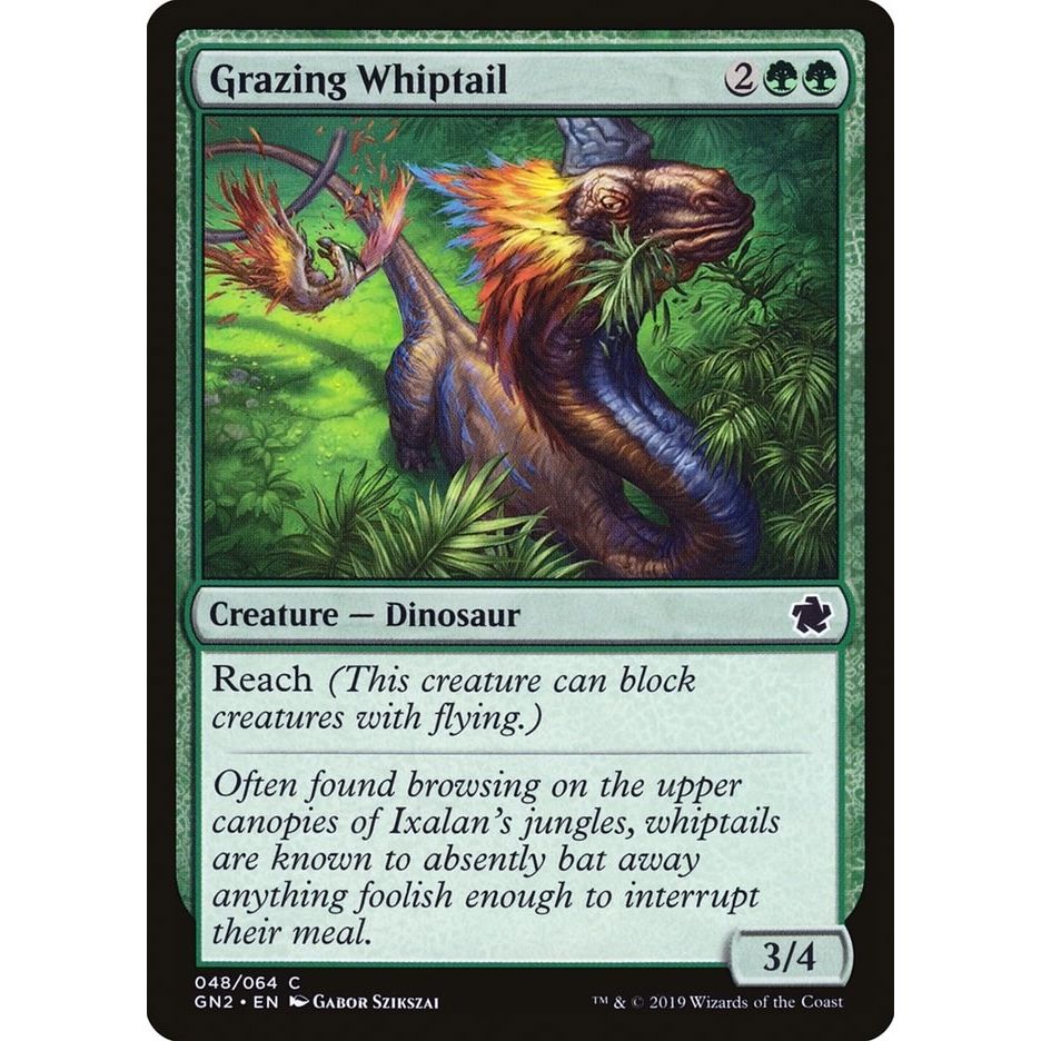 Image for Grazing Whiptail (48) (GN2) - Magic: The Gathering