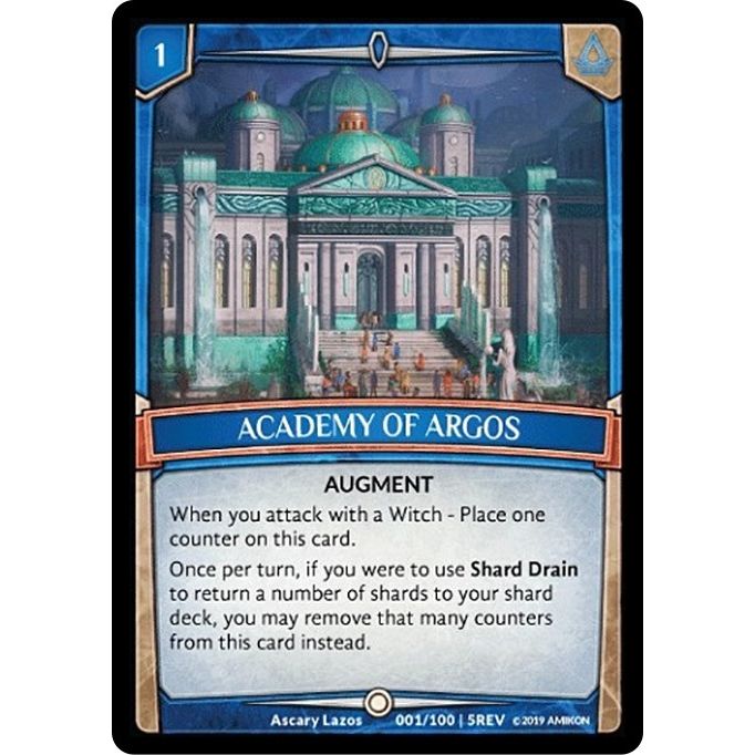 Image for Academy of Argos (1/100 | 5REV) (REV) - Argent Saga TCG