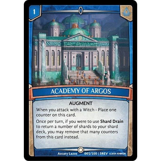 Image for Academy of Argos (1/100 | 5REV) (REV) - Argent Saga TCG