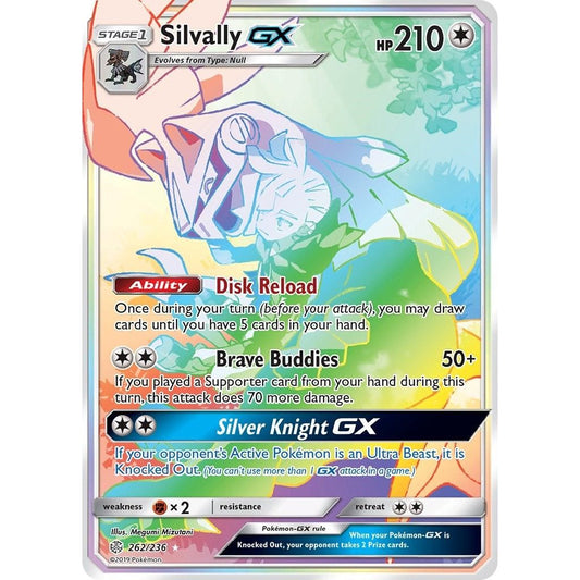 Image for Silvally GX (Secret) (262/236) (SM12) - Pokemon