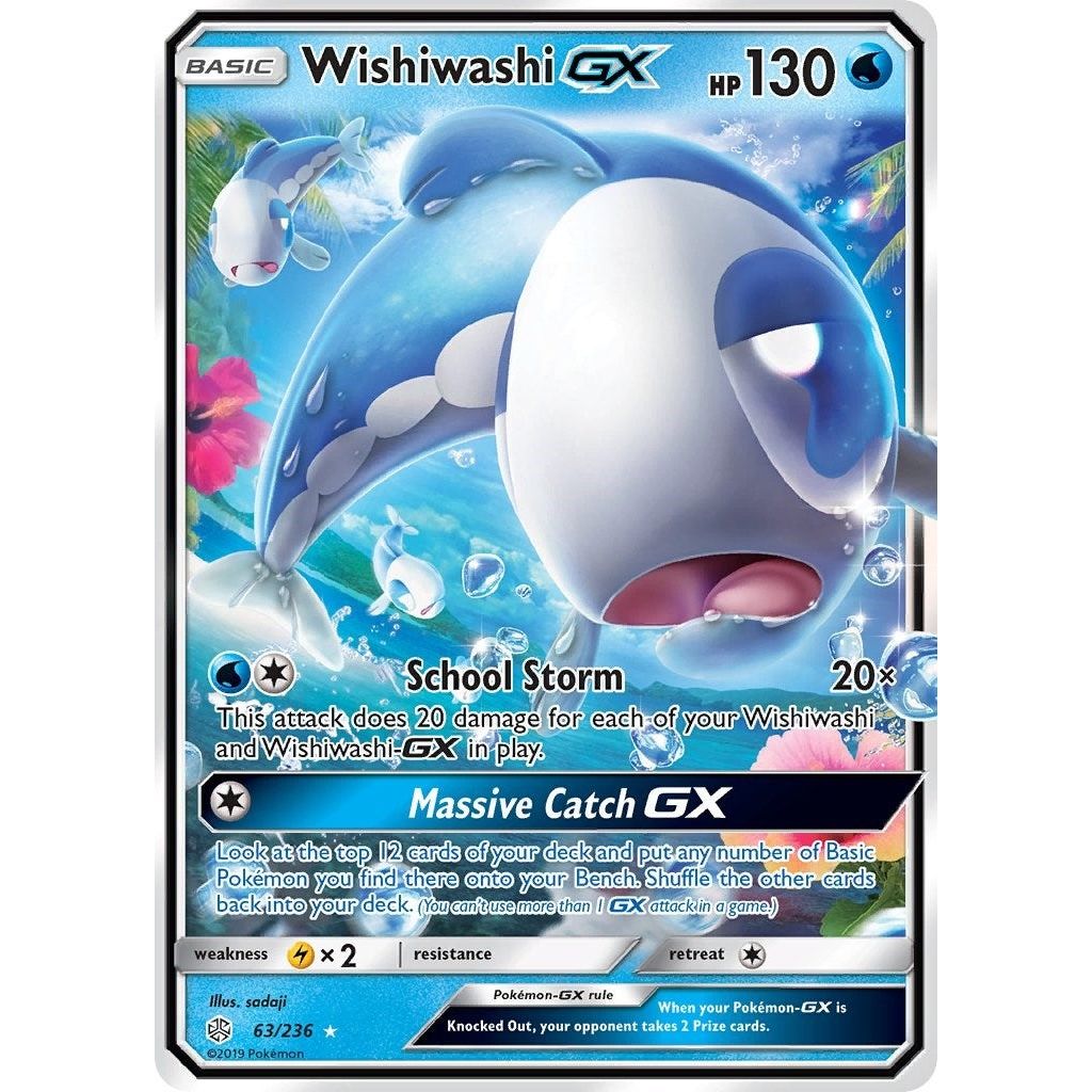 Image for Wishiwashi GX (63/236) (SM12) - Pokemon