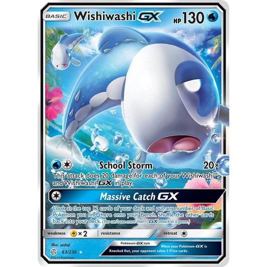 Image for Wishiwashi GX (63/236) (SM12) - Pokemon