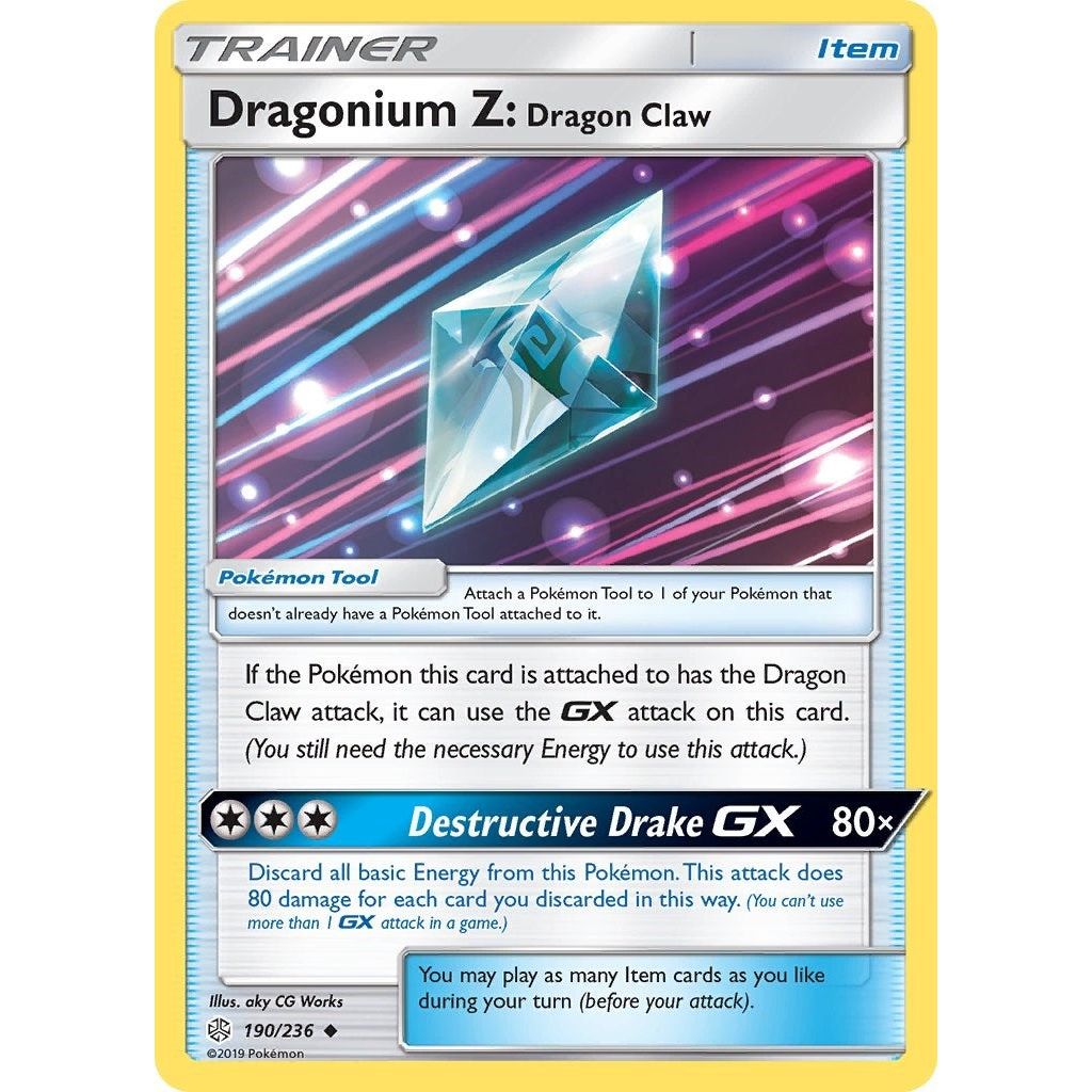 Image for Dragonium Z: Dragon Claw (190/236) (SM12) - Pokemon
