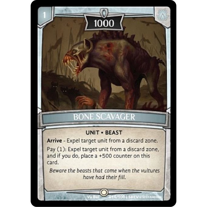 Image for Bone Scavager (14/100 | 5REV) (REV) - Argent Saga TCG