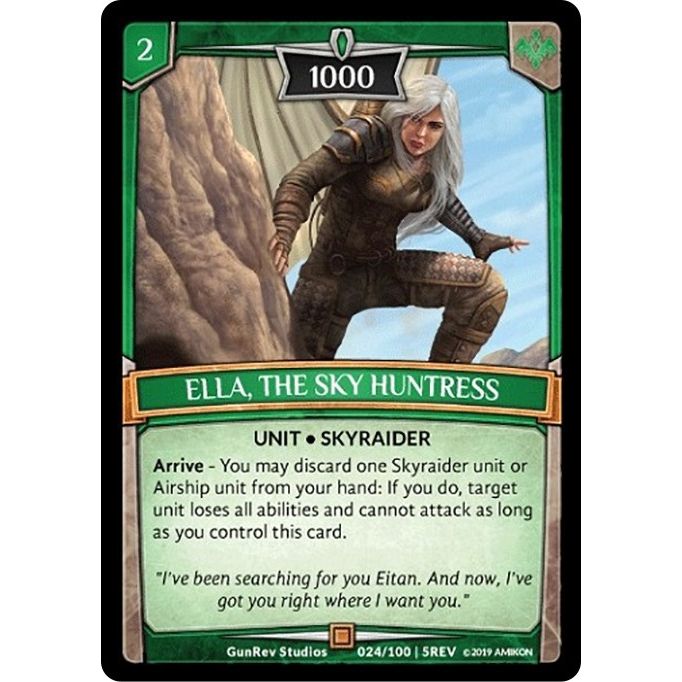 Image for Ella, the Sky Huntress (24/100 | 5REV) (REV) - Argent Saga TCG