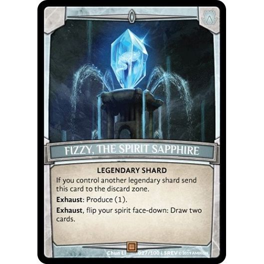 Image for Fizzy, the Spirit Sapphire (27/100 | 5REV) (REV) - Argent Saga TCG