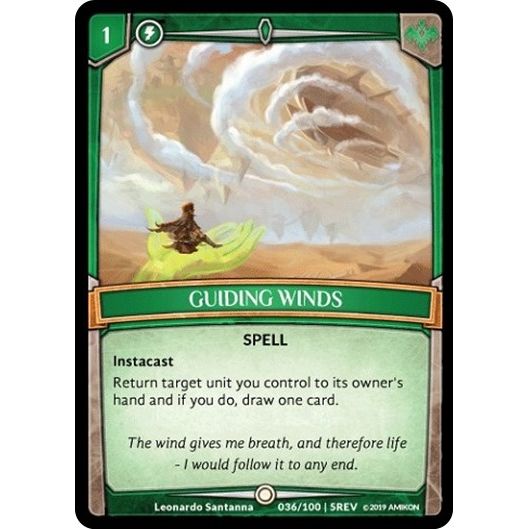 Image for Guiding Winds (36/100 | 5REV) (REV) - Argent Saga TCG