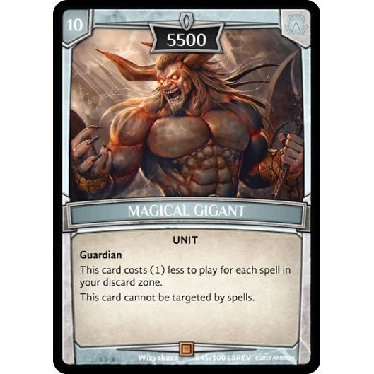 Image for Magical Gigant (45/100 | 5REV) (REV) - Argent Saga TCG