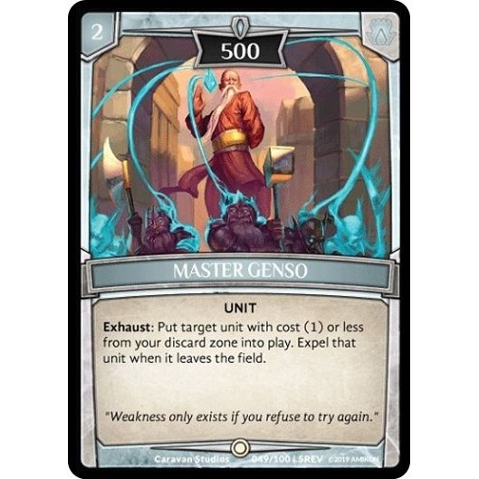 Image for Master Genso (49/100 | 5REV) (REV) - Argent Saga TCG