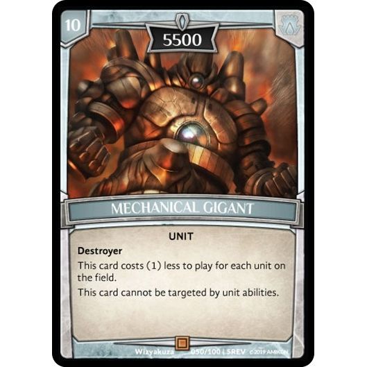 Image for Mechanical Gigant (50/100 | 5REV) (REV) - Argent Saga TCG
