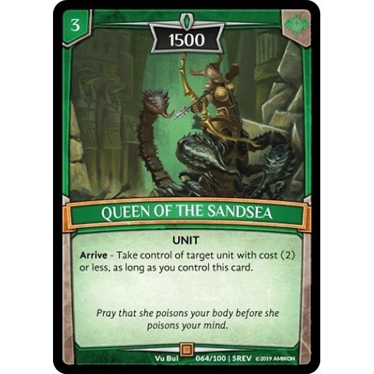 Image for Queen of the Sandsea (64/100 | 5REV) (REV) - Argent Saga TCG