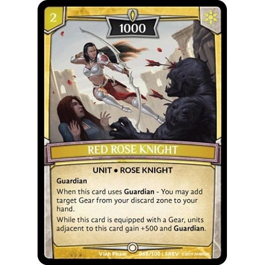 Image for Red Rose Knight (68/100 | 5REV) (REV) - Argent Saga TCG