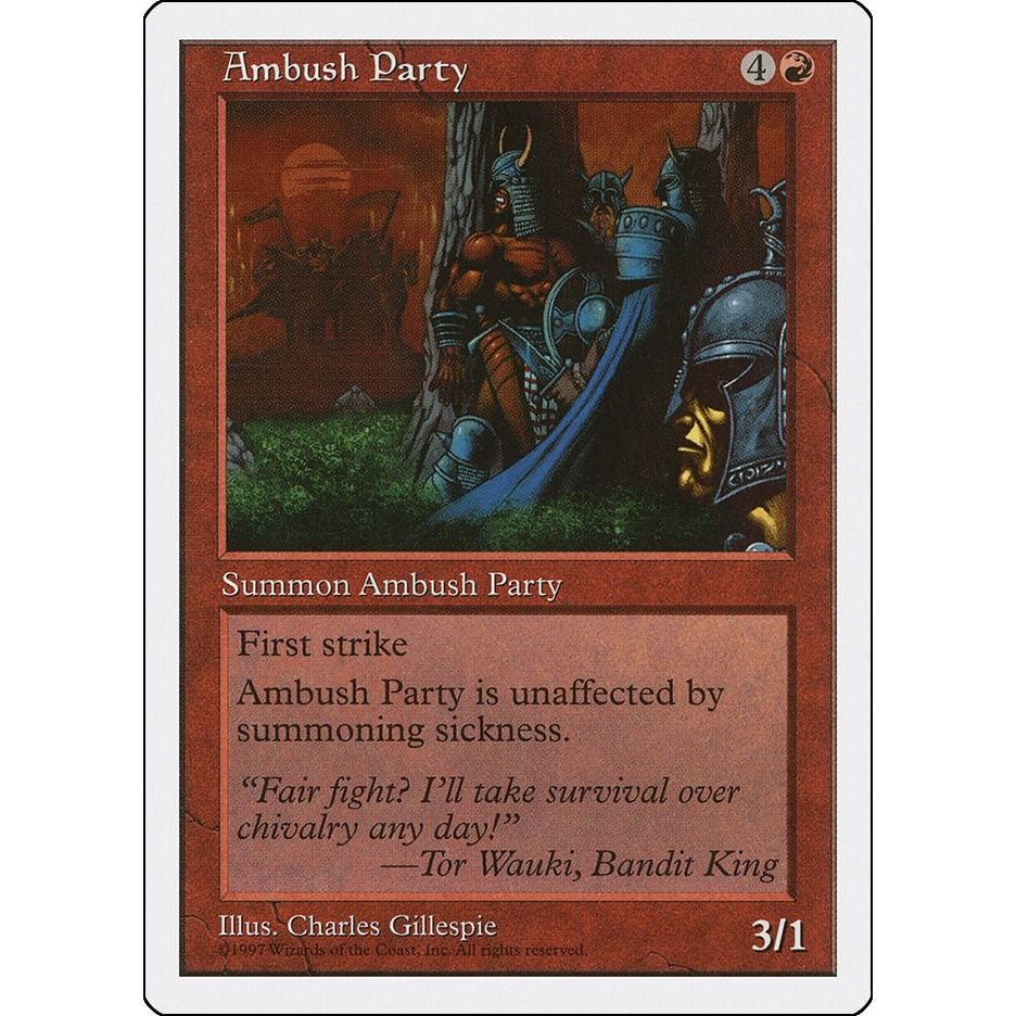 Image for Ambush Party (5ED) - Magic: The Gathering
