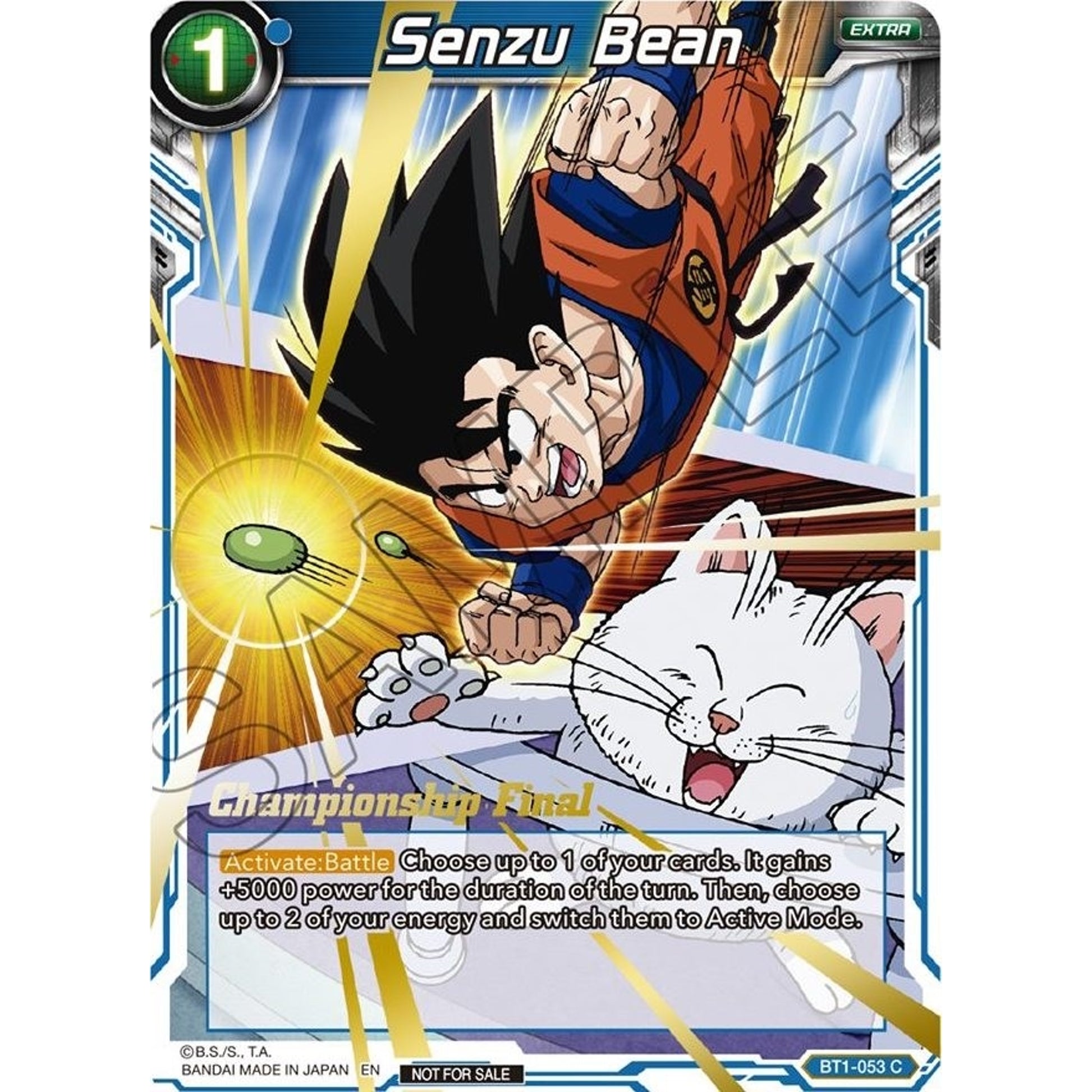 Image for Senzu Bean (Championship Final 2019) (BT1-053) (TPR) - Dragon Ball Super: Masters
